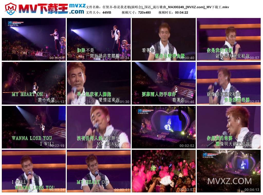 任贤齐-你是我老婆(演唱会)_国语_流行歌曲_MA300249